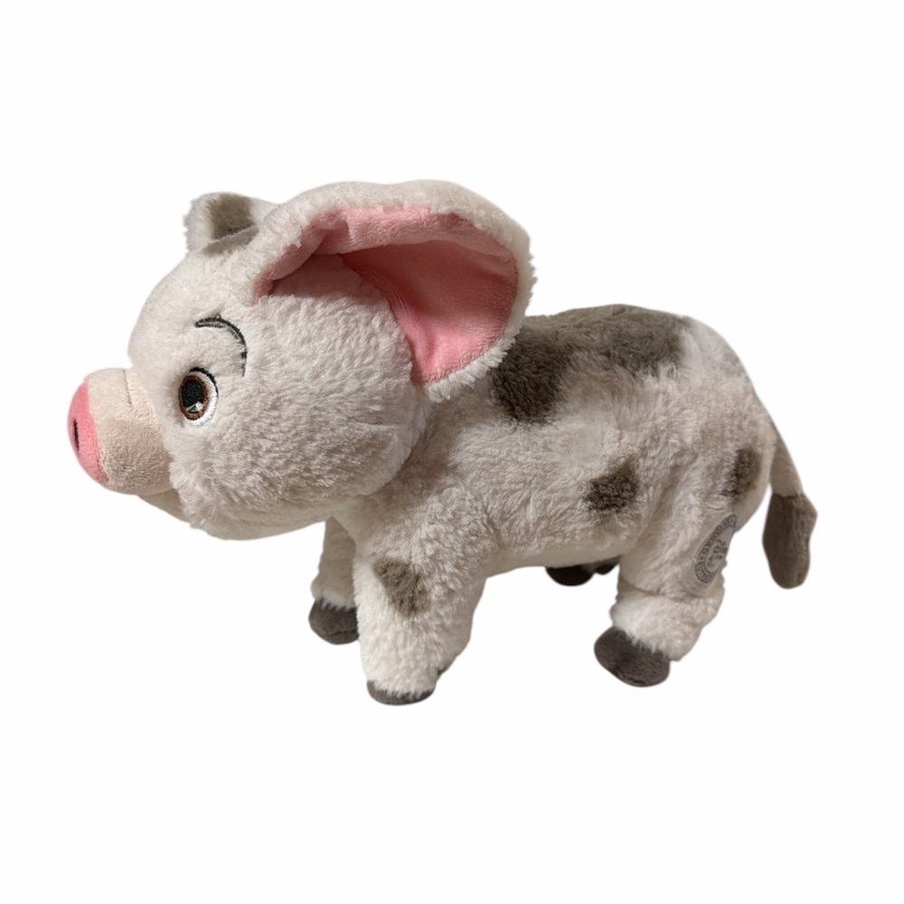 Disney Moana Pua Plush White Pig Stuffed Animal Disney Store Authentic 11 in Toy